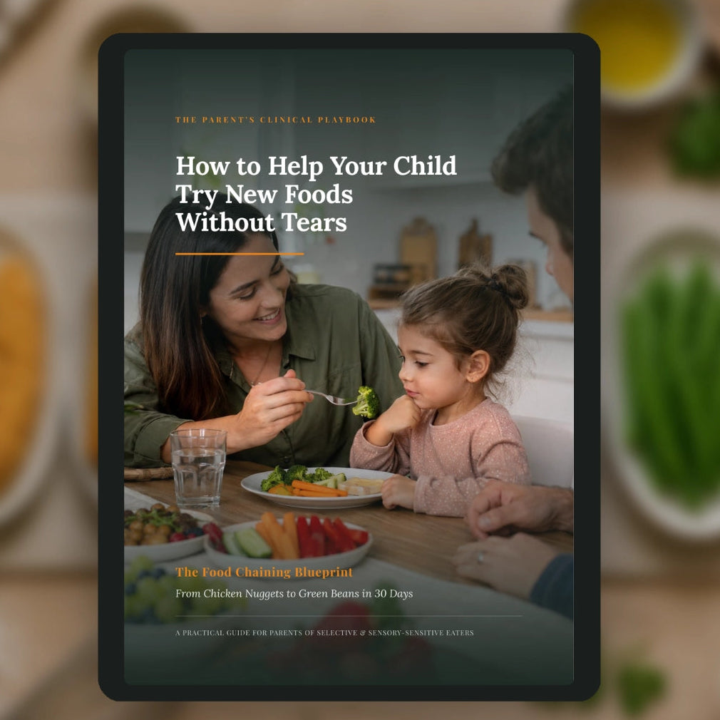 How to Help Your Child Try New Foods Without Tears | The Food Chaining Blueprint: From Chicken Nuggets to Green Beans in 30 Days (PDF Guide)