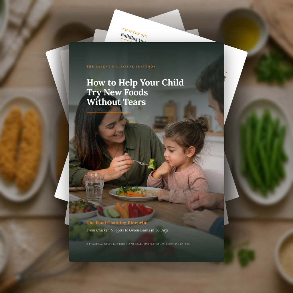 How to Help Your Child Try New Foods Without Tears | The Food Chaining Blueprint: From Chicken Nuggets to Green Beans in 30 Days (PDF Guide)